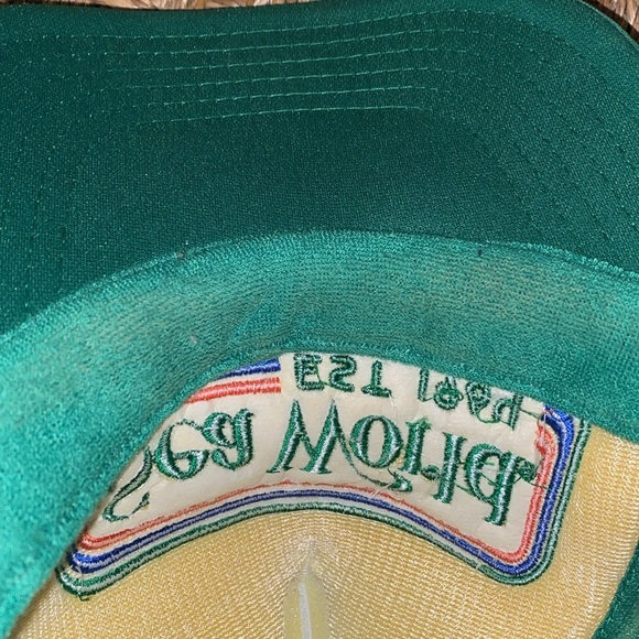 Vintage Sea World Eat 1964 Green and White Trucker Hat - Picture 10 of 12